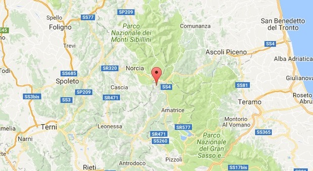 Terremoto, un'altra scossa scuote Marche e Centro Italia: magnitudo 4.1