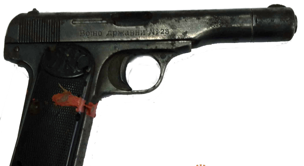 La pistola modello FN Browning M1922