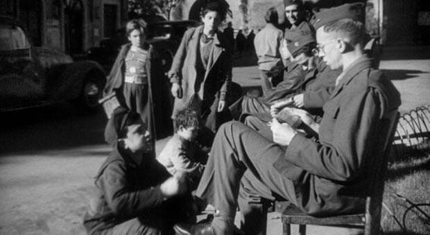 Una foto di scena di "Sciuscià" di Vittorio De Sica, Oscar nel 1947 ANSA