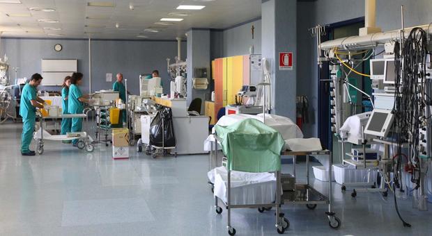 Un reparto dell'ospedale Monaldi