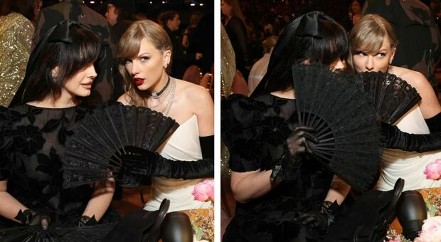 Taylor Swift: ai Grammy porta con se un ventilatore per difendersi dai lettori di labbra