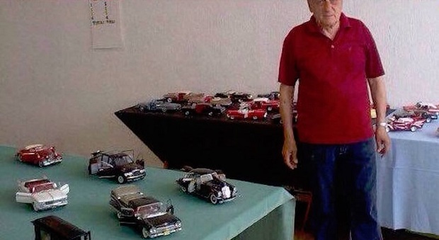 Franco Pastori, storico collezionista di modelli d'auto