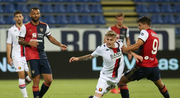 Il Genoa di Ballardini fa festa sul campo del Cagliari: 0-1