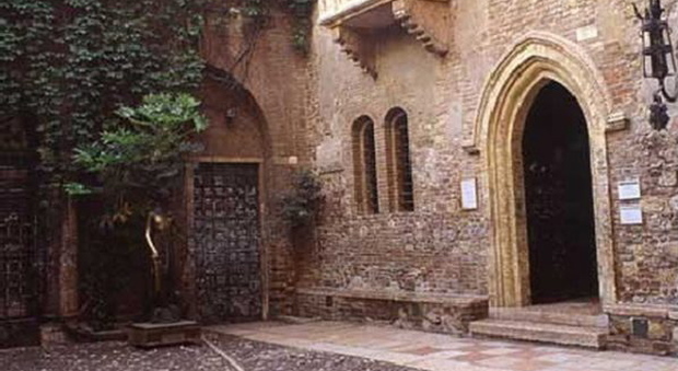 Il cortile della Casa di Giulietta a Verona