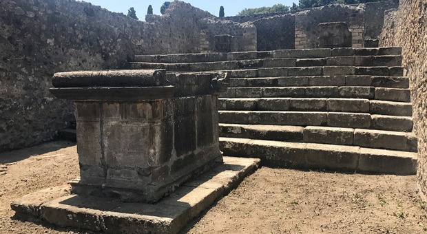 Osanna su Instagram: Il Tempio di Esculapio nella Regio VIII presto svelerà nuovi misteri