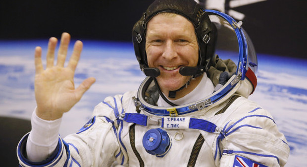 L'astronauta britannico Tim Peake