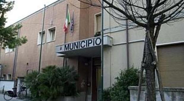 Il municipio di Porto San Giorgio