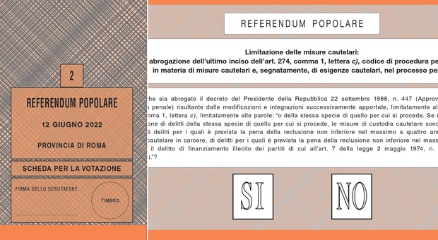 Referendum giustizia, cosa prevede il secondo quesito (scheda arancione) sulla limitazione delle misure cautelari