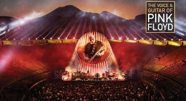 Gilmour a Pompei, il docufilm nelle sale