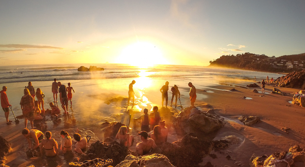 Hot Water Beach - Nuova Zelanda