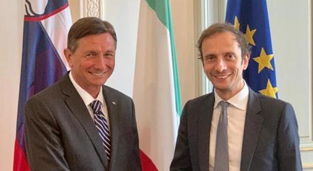 Migranti, Pahor a Fedriga: «Niente muri tra Italia e Slovenia»
