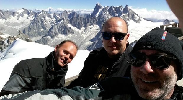 I tre rimasti bloccati nella funivia del Monte Bianco
