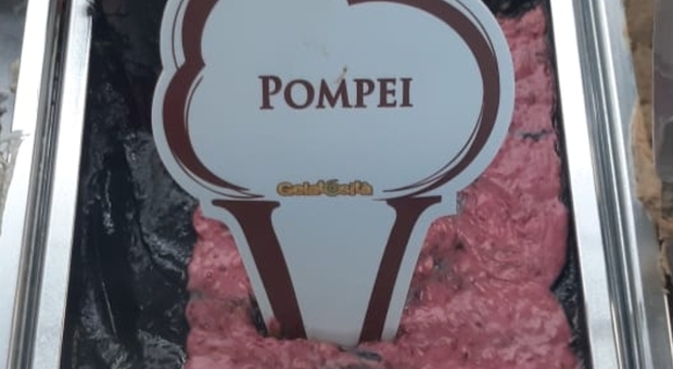 Ecco "Pompei ", il gusto gelato ispirato all'eruzione del 79 d.C.
