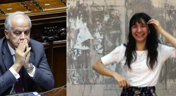 Il ministro Matteo Piantedosi e Giulia Cecchettin
