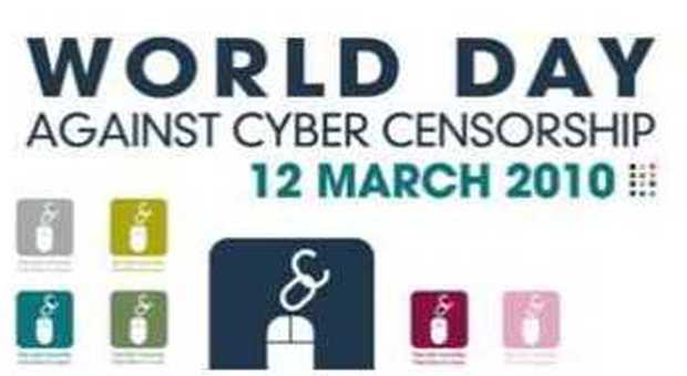 Il logo del Giornata mondiale contro la cyber-censura