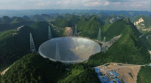 Il radiotelescopio più grande del mondo