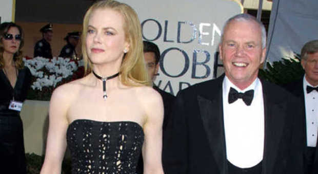 Nicole Kidman e il padre Antony