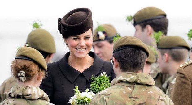 Kate Middleton alla parata per San Patrizio: per la duchessa ultima uscita prima del parto