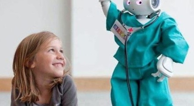 Il piccolo robot che aiuta a guarire i bambini malati