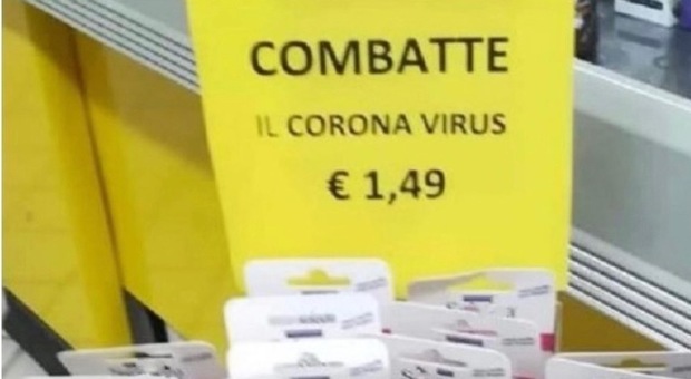 Coronavirus, lo sciacallo di Caserta s'inventa il gel per smaltire sapone invenduto