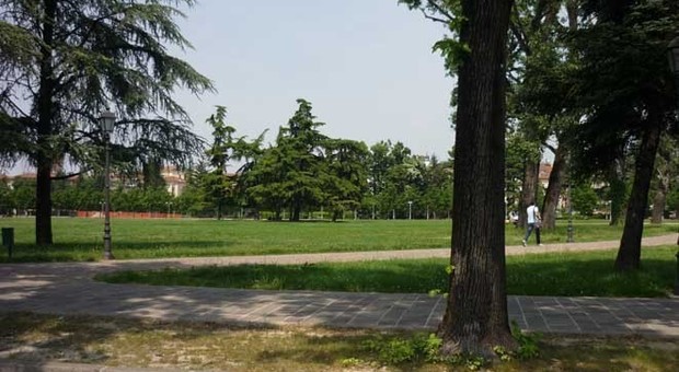 Campo Marzo a Vicenza dove è stato trovato morto un uomo di 48 anni