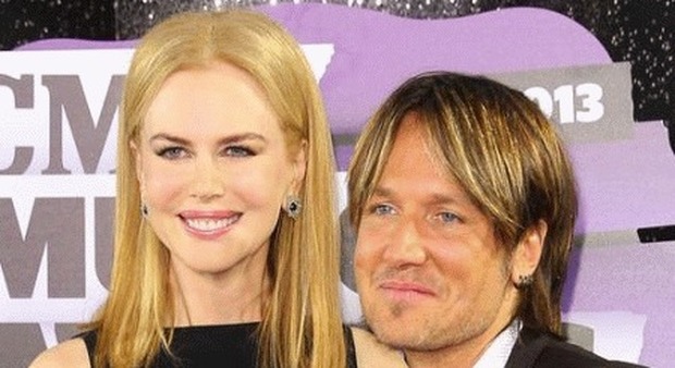 Nicole Kidman e il marito Keith Urban (popsugar.com)