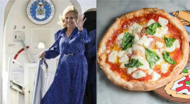 Biden, la moglie Jill a Napoli per una cena a base di pizza (dopo il ritorno dall'Africa)