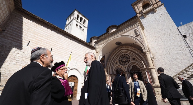 Assisi, alcuni dei protagonisti dell'incontro sulla pace