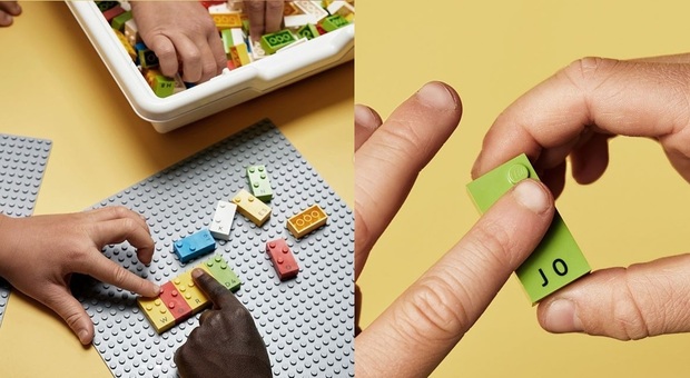 Lego lancia i nuovi mattoncini Braille per i bambini ciechi e ipovedenti