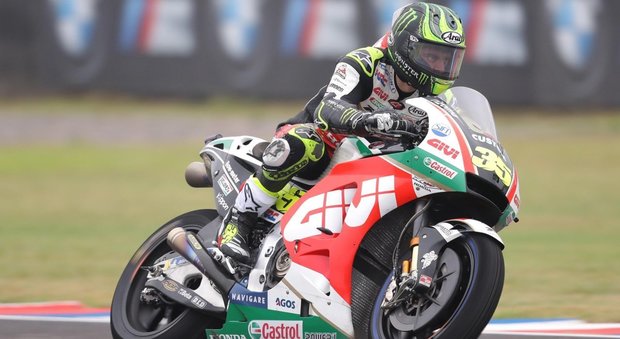 Vince Crutchlow, Marquez stende Rossi