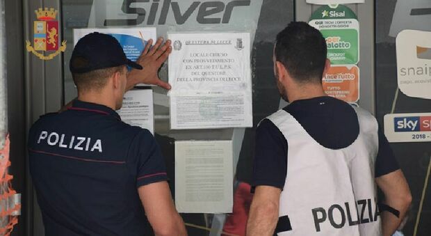 In tre beccati con la cocaina: chiusa per un mese una sala giochi nel cuore di Lecce