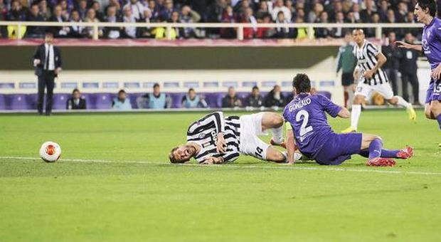 Fiorentina-Juve, le pagelle dei viola: ​Gonzalo Rodriguez rovina tutto
