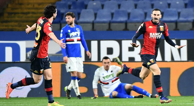 Genoa-Sampdoria 1-1, le pagelle: Zappacosta surclassa Candreva, Tonelli croce e delizia