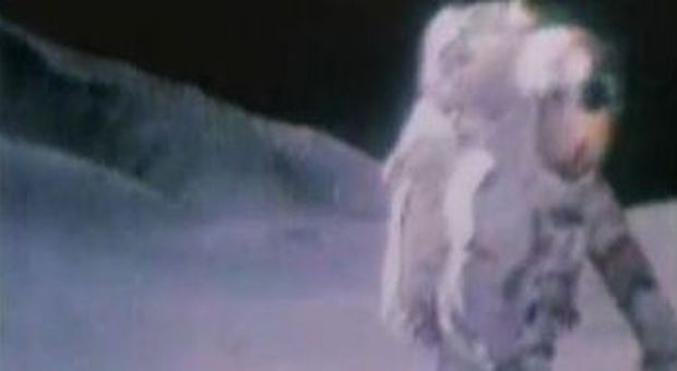 Un fermo immagine del video della Nasa