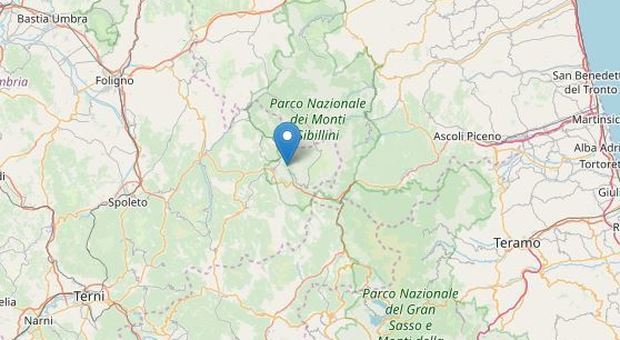 Terremoto, sciame di scosse nella notte fra Lazio, Umbria e Marche nelle zone del sisma del 2016