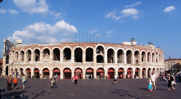 Verona, l'Arena foto di repertorio