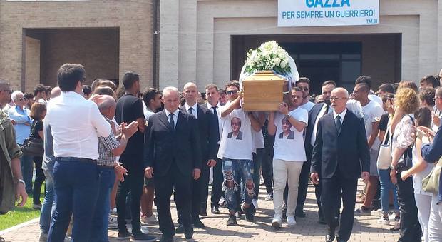 I funerali di Marco Garbuglia