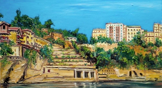 Napoli vista dal mare nelle opere di Nicola Rivelli al Museo Filangieri