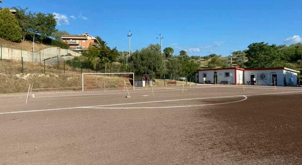 Il campo di allenamento del Castrum Donadei, sito a Castelnuovo di Farfa (foto Facebook)
