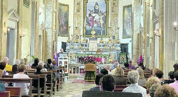 Ieri i funerali del settantenne nella chiesa di Santa Oliva a Castro dei Volsci