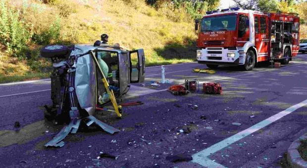 Incidente sul Boscon lungo la statale 50 tra Belluno e Sedico