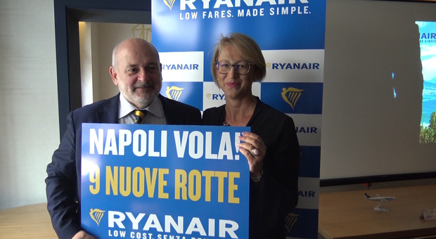 Napoli vola con Ryanair: 9 nuove rotte da Capodichino per l'estate 2019