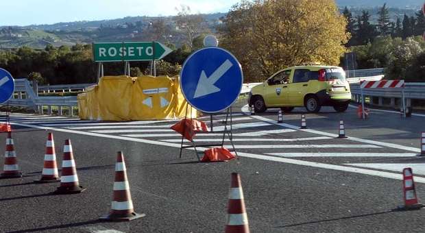 Barriere sull'A14, dissequestri in Abruzzo, riapre casello Roseto