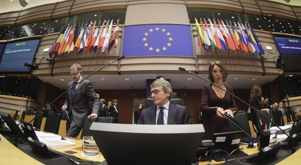 Sassoli annuncia plenaria del Parlamento Ue il 26 marzo a Bruxelles