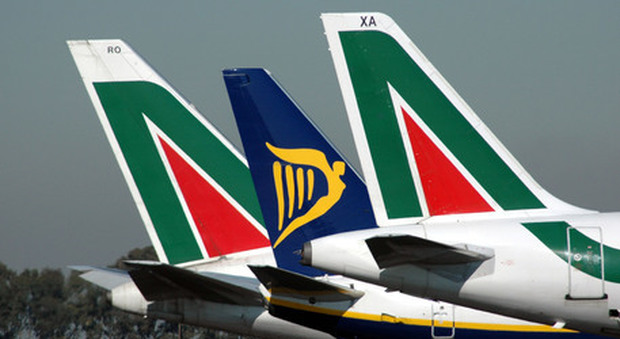 Alitalia, Ryanair: «Presentata offerta per feederaggio, pronti 20 aeromobili»