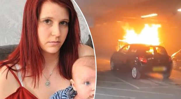 L'auto va a fuoco, mamma scampata per miracolo coi figli: «Ho dovuto scegliere chi salvare per primo»