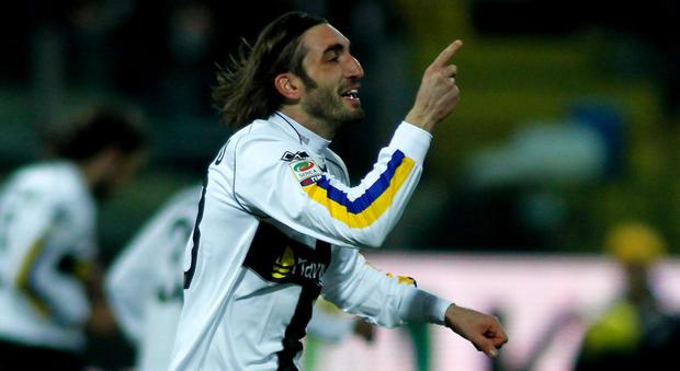 Francesco Modesto quando vestiva la maglia del Parma