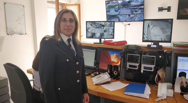 La comandante dei vigili urbani Liliana Rovaldi