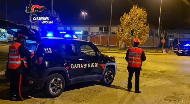 I carabinieri hanno interrotto il party e sanzionato 12 giovani