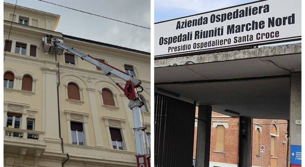 Terremoto, 400 interventi dei vigili del fuoco: inagibili alcuni padiglioni dell'ospedale di Fano e un edificio di Ancona. Acquaroli: «Aspettiamo il resoconto dai comuni»